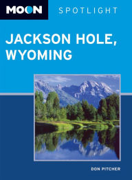 Moon Spotlight Jackson Hole, Wyoming