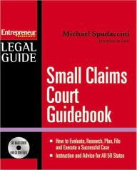 Small Claims Court Guidebook with CD-ROM / Edition 1