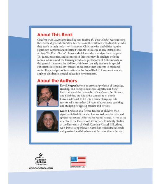 Children with Disabilities: Reading and Writing the Four-Blocks® Way, Grades 1 - 3