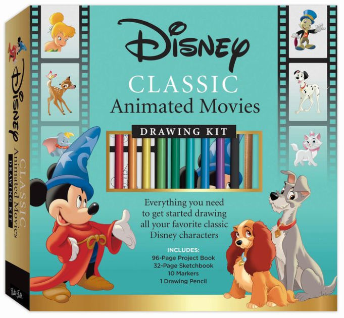 Learn To Draw Disney's Classic Animated Movies Featuring Favorite