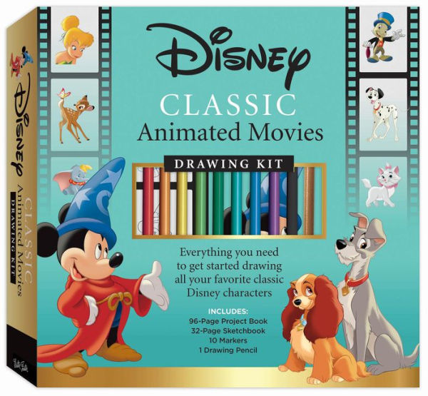 Disney Classic Animated Movies Drawing Kit