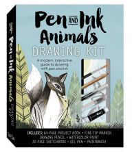 Title: Pen and Ink Animals Kit, Author: Sova Huova