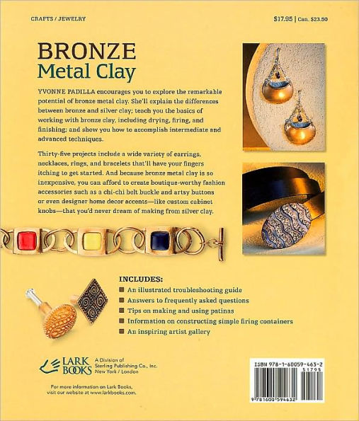 Bronze Metal Clay: Explore a New Material with 35 Projects