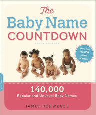 Baby Name Countdown: 140,000 Popular and Unusual Baby Names