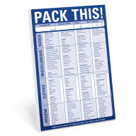 Title: Pack This! Pad (Blue), Author: Knock Knock