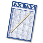 Alternative view 2 of Pack This! Pad (Blue)
