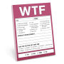 WTF Nifty Note Pad (Magenta Purple)
