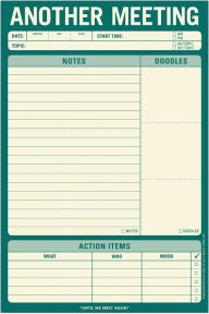 Another Meeting Large List Pad 60 Sheets