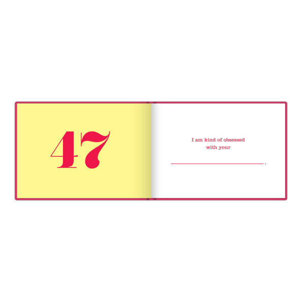 What I Love about You Fill in the Love Book