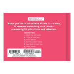 Alternative view 18 of What I Love about You Fill in the Love Book
