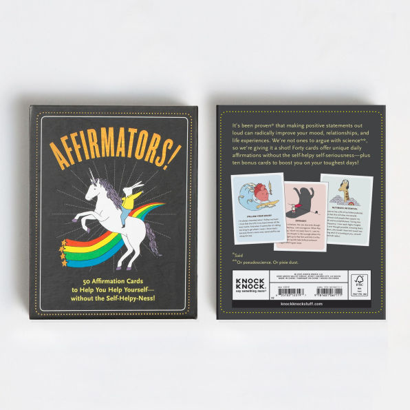 Affirmators! 50 Affirmation Cards Deck