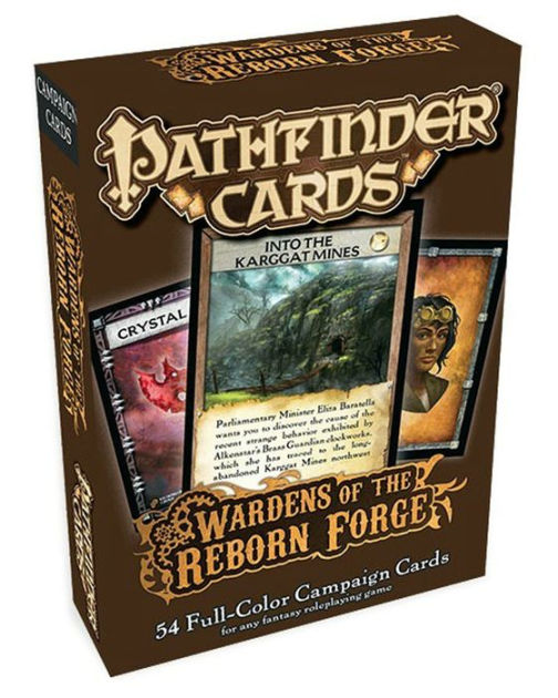 Pathfinder Campaign Cards: Wardens Of The Reborn Forge By Patrick Renie ...