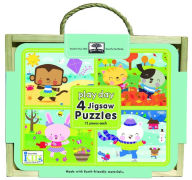 Green Start Jigsaw Puzzle Box Sets: Play Day (4 - 12 Piece Puzzles)