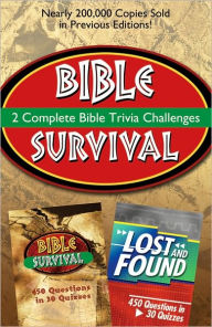 2-in-1 Bible Trivia: Bible Survival and Lost and Found