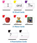 Alternative view 13 of Sentence Building: An early literacy resource that provides for an endless variety of reading and grammar games!