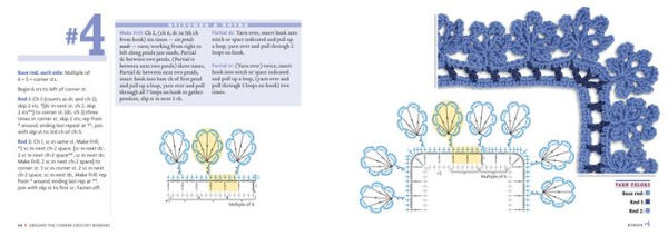 Around the Corner Crochet Borders: 150 Colorful, Creative Edging Designs with Charts and Instructions for Turning the Corner Perfectly Every Time