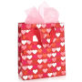 Hearts Multi Foil Gift Bag Medium