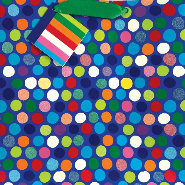 Gift Bag Large Square Colorful Spots by Gift Wrap Comapny Barnes & Noble®