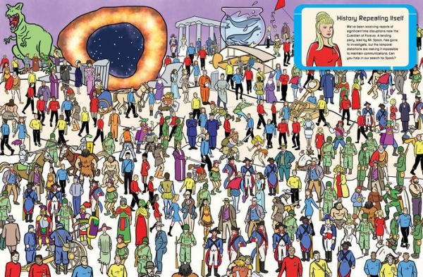 Search for Spock: A Star Trek Book of Exploration: A Highly Illogical Search and Find Parody (Star Trek Fan Book, Trekkies, Activity Books, Humor Gift Book)