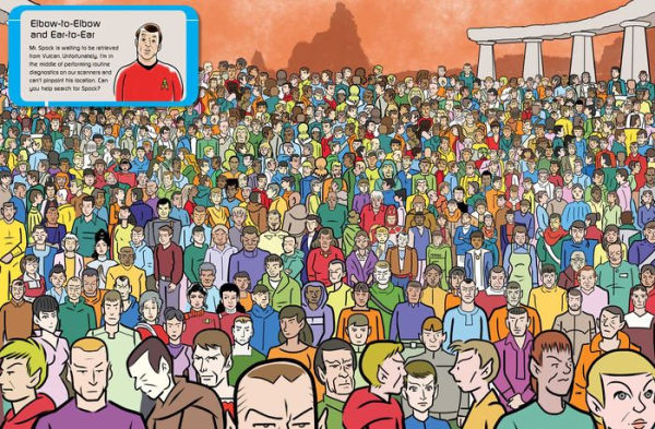 Search for Spock: A Star Trek Book of Exploration: A Highly Illogical Search and Find Parody (Star Trek Fan Book, Trekkies, Activity Books, Humor Gift Book)