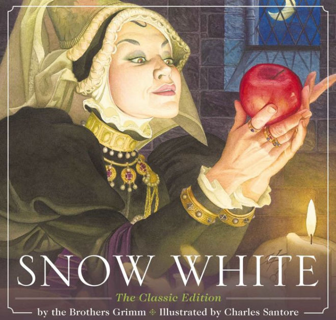 Disney Wine Glass - Wicked Beauty Snow White Apple