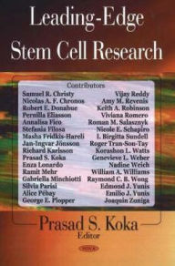 Title: Leading-Edge Stem Cell Research, Author: Prasad S. Koka