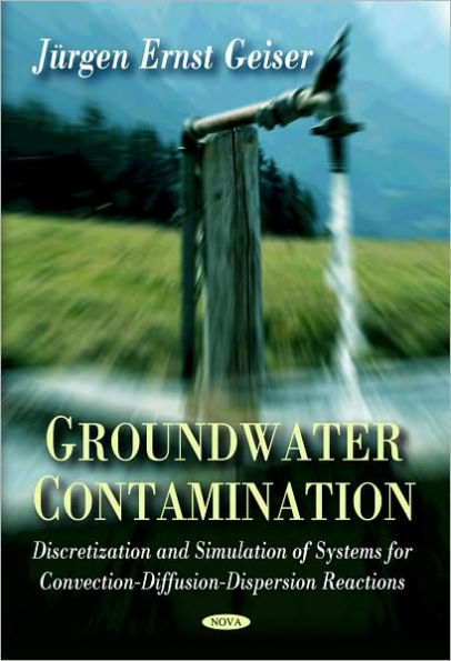 Groundwater Contamination: Discretization and Simulation of Systems for Convection-Diffusion-Dispersion Reactions