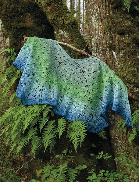 Top-Down Shawls: 12 Lace-Knitting Patterns