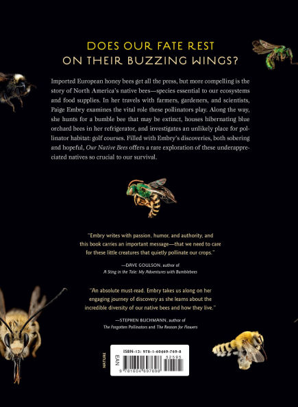 Our Native Bees: North America's Endangered Pollinators and the Fight to Save Them