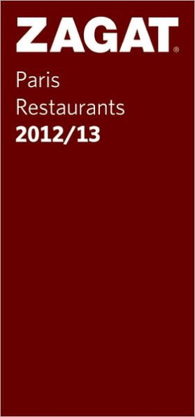 2012/13 Paris Restaurants