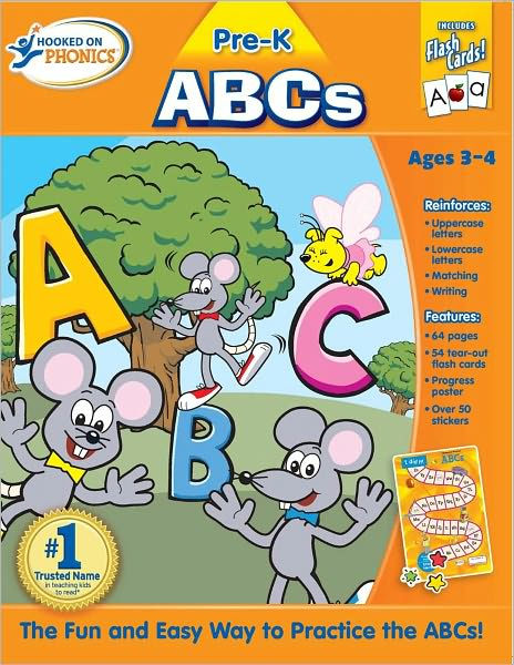 Hooked On Phonics Or Abc Mouse Phonics Book Workbook Cover Pre Hooked Abcs Premium