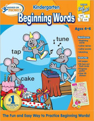 Hooked on Phonics Kindergarten Beginning Words Premium Workbook