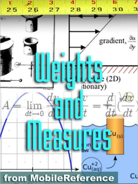 FREE Weights and Measures Study Guide : Conversion of over 1,000 units including Length, Area, Volume, Speed, Force, Energy, Electricity, Viscosity, Temperature, & more