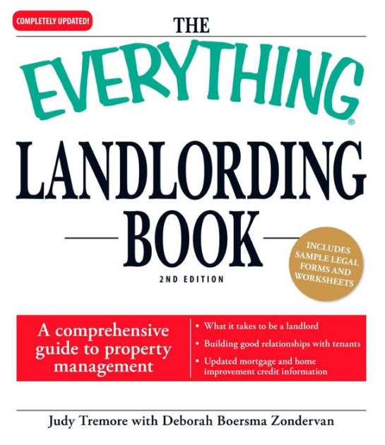 Barnes　by　Tremore,　Boersma　Judy　guide　to　A　Book:　The　Landlording　Deborah　Noble®　Zonderman　Everything　comprehensive　management　property　eBook