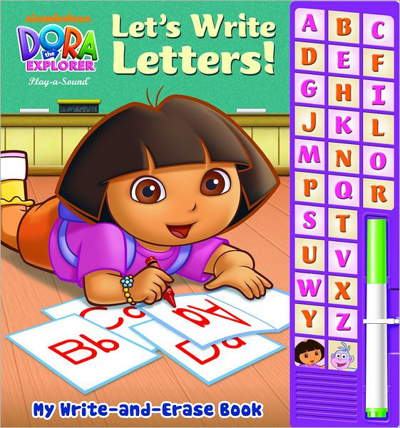 Dora The Explorer: Let's Write Letters! By Publications International ...