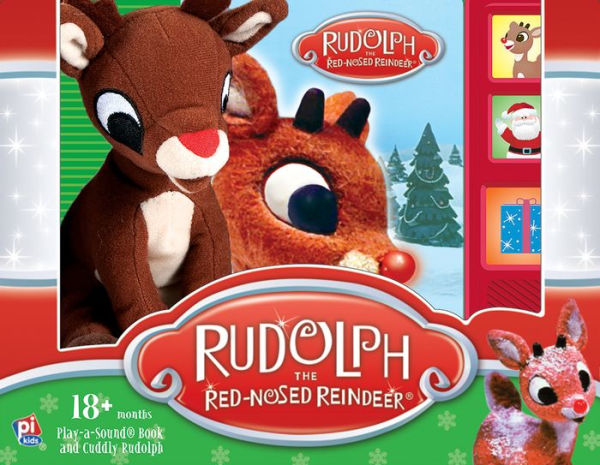 Rudolph the Red-Nosed Reindeer: Book Box and Plush