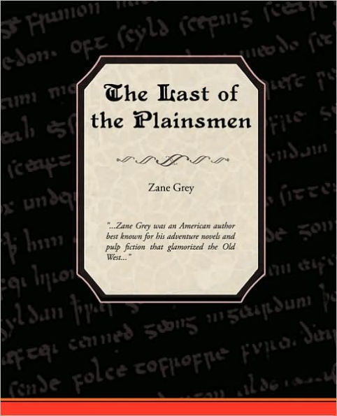 The Last of the Plainsmen