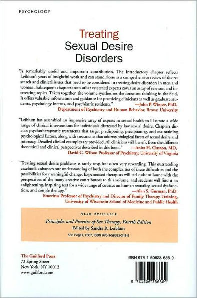 Treating Sexual Desire Disorders: A Clinical Casebook