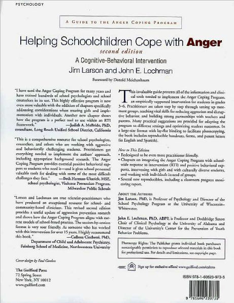 Helping Schoolchildren Cope with Anger: A Cognitive-Behavioral Intervention / Edition 2