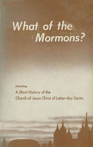 What Of The Mormons By Gordon B. Hinckley | EBook | Barnes & Noble®