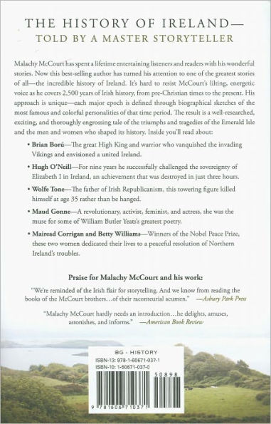 Malachy McCourt's History of Ireland