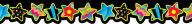 Poppin' Patterns Stars Border