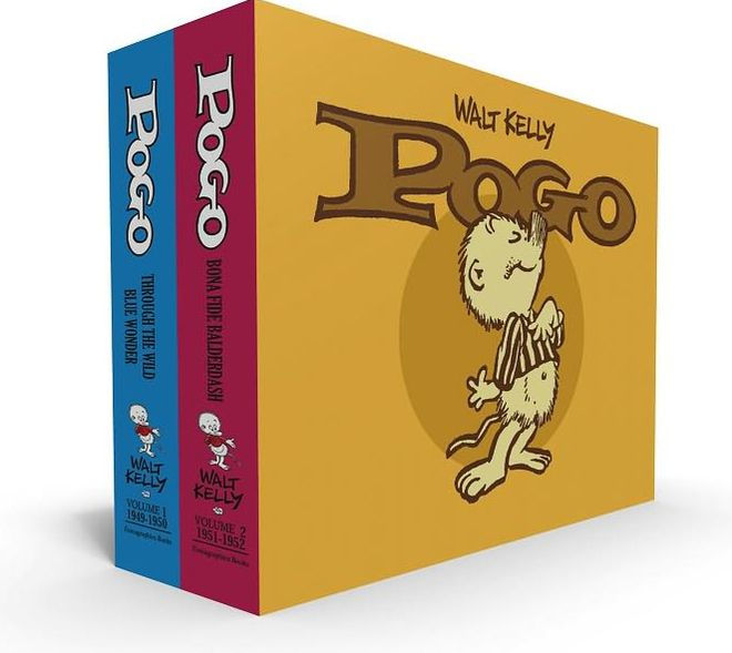 Pogo: The Complete Syndicated Comic Strips, Vols. 1 & 2 Gift Box Set By ...