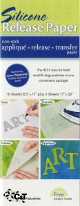 Silicone Release Paper: Non-Stick Applique Release Transfer Paper