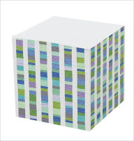 Noted Memo Cube--Beach Glass Quilt: 740 Sticky Notes