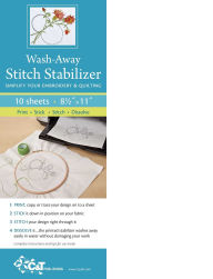 Title: Wash-Away Stitch Stabilizer: Simplify Your Embroidery & Quilting, Author: C&T Publishing