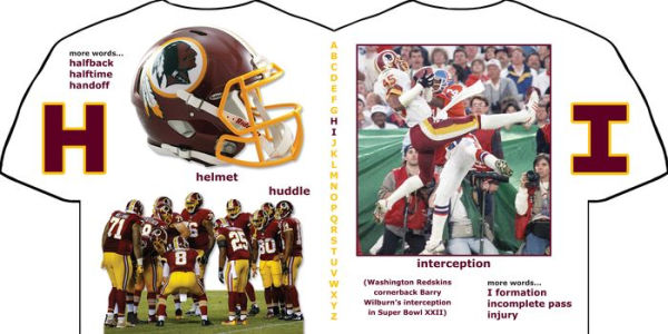 Washington Redskins ABC: My First Alphabet Book