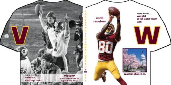 Washington Redskins ABC: My First Alphabet Book