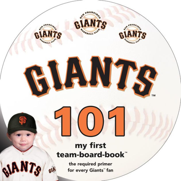 Baby Paper San Francisco Giants 101 Book with Rally Paper - San Francisco Giants Gift Set