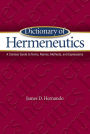 Dictionary of Hermeneutics